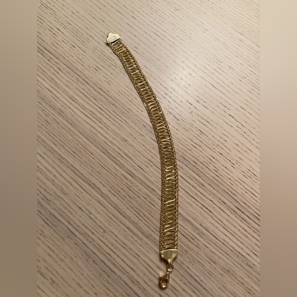 14k gold vintage heirloom bracelet